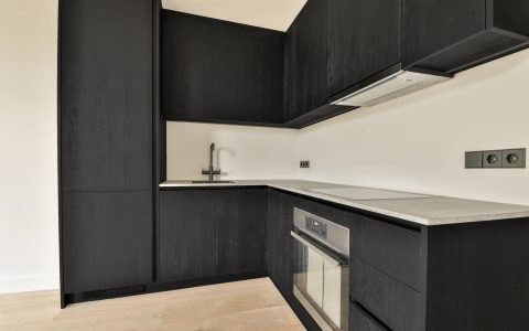 Cozy well designed modern kitchen interior design
